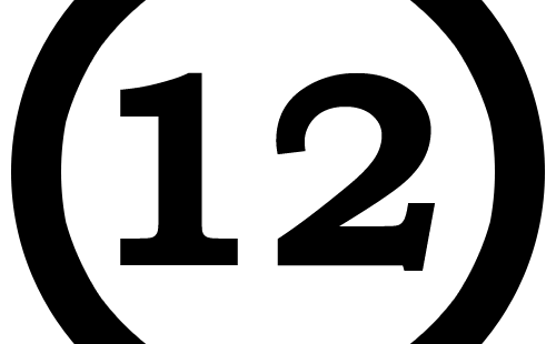 12NumberTwelveInCircle 12NumberTwelveInCircle